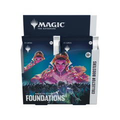 MTG Foundations Collector Booster Display (12 Boosters) - EN