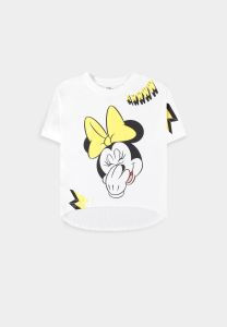 Disney - Minnie Mouse - Girls Oversized Short Sleeved T-shirt - 122/128