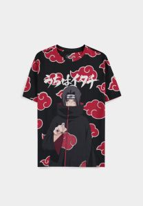 Naruto Shippuden - Itachi Clouds - Digital Printed Men's Short Sleeved T-shirt - 2XL