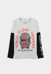 Star Wars: The Bad Batch - Hunter - Double Sleeved T-shirt - 98/104