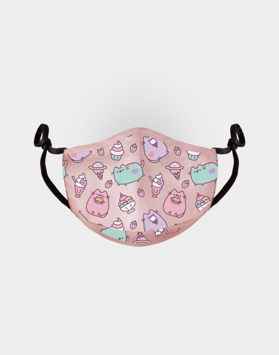 pusheen face mask